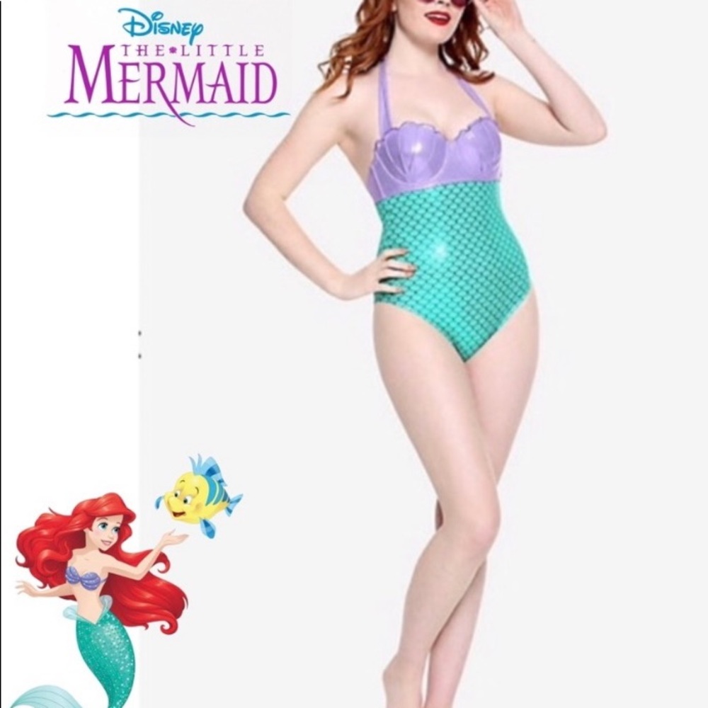 Disney Little Mermaid bathing suit XL